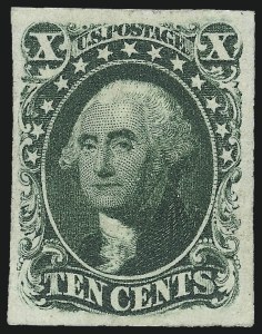 Sale 1007, Lot 2122, 1c-10c 1851-56 Issue (Scott 7-16)