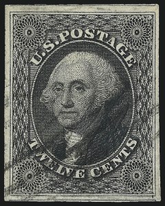 Sale Number 1007, Lot Number 2127, 12c 1851-56 Issue (Scott 17) Sale Number 1007, Lot Number 2127, 12c 1851-56 Issue (Scott 17)