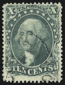 Sale 1007, Lot 2163A, 3c-12c 1857-60 Issue (Scott 25-36)