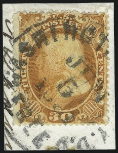 Sale 1007, Lot 2177, 24c-90c 1857-60 Issue (Scott 37-39)