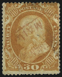 Sale 1007, Lot 2180, 24c-90c 1857-60 Issue (Scott 37-39)