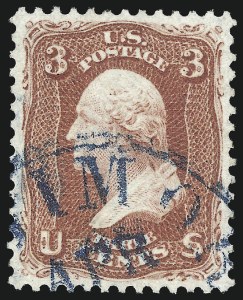 Sale 1007, Lot 2199, 1861-66 Issue (Scott 56-68)