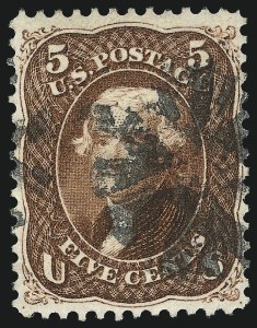 Sale Number 1007, Lot Number 2224, 1861-66 Issue (Scott 69-76) Sale Number 1007, Lot Number 2224, 1861-66 Issue (Scott 69-76)