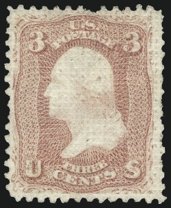 Sale 1007, Lot 2226, 1867-68 Grilled Issue (Scott 79-96)