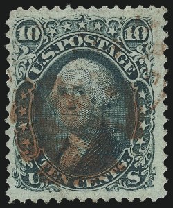 Sale 1007, Lot 2241, 1867-68 Grilled Issue (Scott 79-96)