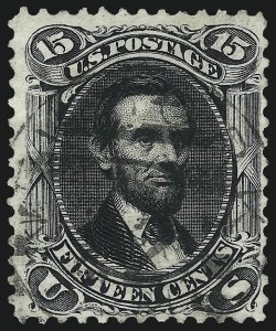Sale 1007, Lot 2256, 1875 Re-Issue of 1861-66 Issue (Scott 102-108)