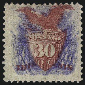 Sale 1007, Lot 2297, 15c-90c 1869 Pictorial Issue (Scott 118-121a)