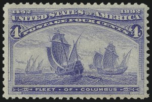 Sale Number 1007, Lot Number 2408, 1893 Columbian Issue (1c thru 30c, Scott 230-239) Sale Number 1007, Lot Number 2408, 1893 Columbian Issue (1c thru 30c, Scott 230-239)