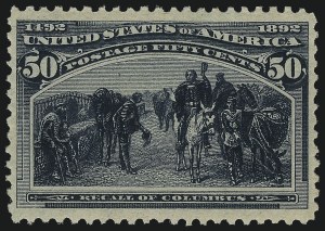 Sale Number 1007, Lot Number 2428, 1893 Columbian Issue (50c thru $1.00, Scott 240-241) Sale Number 1007, Lot Number 2428, 1893 Columbian Issue (50c thru $1.00, Scott 240-241)