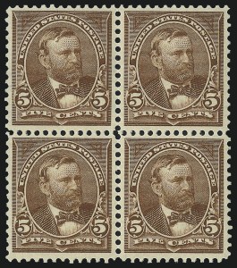 Sale 1007, Lot 2511, 1895 Watermarked Bureau Issue (Scott 268-284)