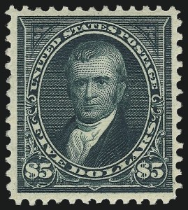 Sale 1007, Lot 2521, 1895 Watermarked Bureau Issue (Scott 268-284)