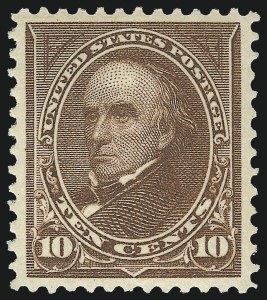 Sale 1007, Lot 2526, 1895 Watermarked Bureau Issue (Scott 268-284)
