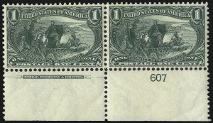 Sale 1007, Lot 2537, 1898 Trans-Mississippi Issue (1c thru 10c, Scott 285-290)
