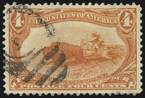 Sale 1007, Lot 2541, 1898 Trans-Mississippi Issue (1c thru 10c, Scott 285-290)