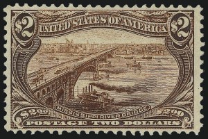 Sale 1007, Lot 2568, 1898 Trans-Mississippi Issue (50c thru $2.00, Scott 291-293), $2.00 Trans-Mississippi (293) Sale 1007, Lot 2568, 1898 Trans-Mississippi Issue (50c thru $2.00, Scott 291-293)