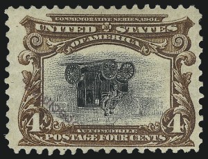 Sale 1007, Lot 2590, 1901 Pan-American Issue Inverts (Scott 294a, 296a-S)