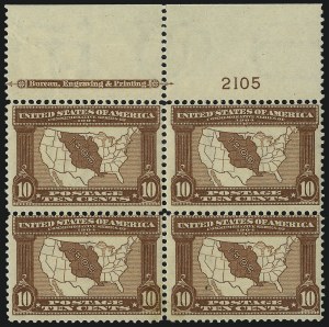 Sale 1007, Lot 2629, 1904 Louisiana Purchase, Jamestown Issues (Scott 323-330)