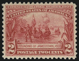 Sale Number 1007, Lot Number 2631, 1904 Louisiana Purchase, Jamestown Issues (Scott 323-330)
