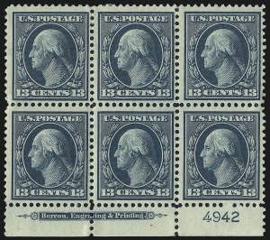 Sale 1007, Lot 2638, 1908-10 Washington-Franklin Issues (Scott 331-358)