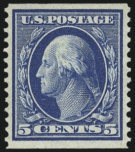Sale 1007, Lot 2662, 1908-10 Washington-Franklin Issues (Scott 331-358)