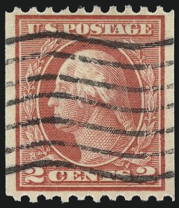 Sale 1007, Lot 2736, 1913-15 Washington-Franklin Issues (Scott 424-460)