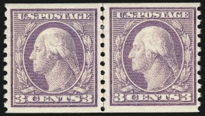 Sale 1007, Lot 2745, 1913-15 Washington-Franklin Issues (Scott 424-460)