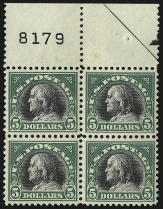 Sale 1007, Lot 2811, 1917-19 Issues (Scott 491-524)