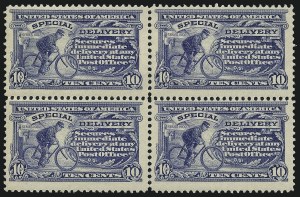Sale 1007, Lot 2940, Special Delivery, Registration (E, F)