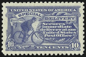 Sale 1007, Lot 2943, Special Delivery, Registration (E, F)