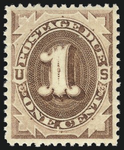 Sale 1007, Lot 2950, Postage Due (Scott J1-J24)