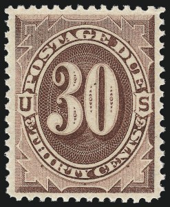 Sale 1007, Lot 2967, Postage Due (Scott J1-J24)
