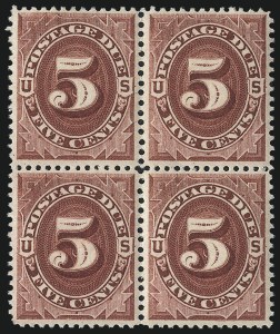 Sale 1007, Lot 2973, Postage Due (Scott J25-J80b)