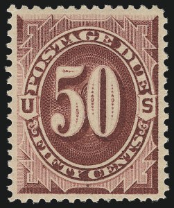 Sale 1007, Lot 2977, Postage Due (Scott J25-J80b)