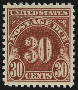Sale Number 1007, Lot Number 3004, Postage Due (Scott J25-J80b) Sale Number 1007, Lot Number 3004, Postage Due (Scott J25-J80b)