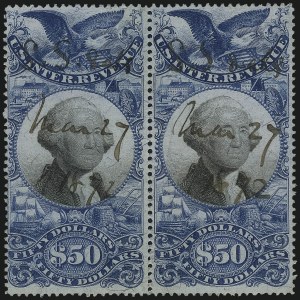 Sale 1007, Lot 3113, First and Second Issue Revenues