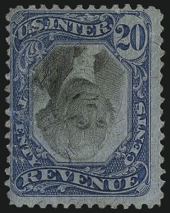 Sale 1007, Lot 3121, Second Issue Revenue Inverts