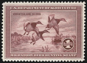 Sale Number 1007, Lot Number 3160, Hunting Permit singles (RW) Sale Number 1007, Lot Number 3160, Hunting Permit singles (RW)