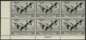 Sale 1007, Lot 3164, Hunting Permit blocks (RW)