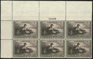 Sale 1007, Lot 3168, Hunting Permit blocks (RW)