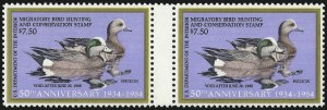 Sale 1007, Lot 3200, Hunting Permit blocks (RW)