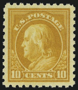 Sale Number 1010, Lot Number 110, Washington-Franklin and Panama Pacific Issues Sale Number 1010, Lot Number 110, Washington-Franklin and Panama Pacific Issues