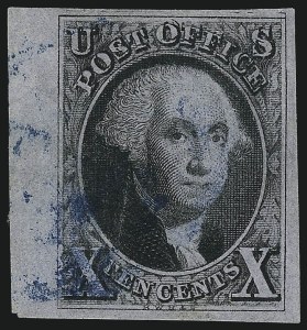 Sale 1010, Lot 14, 1847 Issue