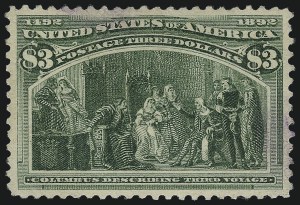 Sale Number 1010, Lot Number 85, Columbian Issue Sale Number 1010, Lot Number 85, Columbian Issue