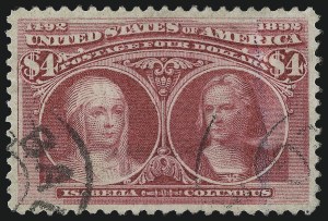 Sale Number 1010, Lot Number 86, Columbian Issue Sale Number 1010, Lot Number 86, Columbian Issue