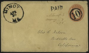 Sale 1011, Lot 1147, Western Mails
