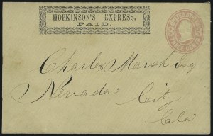 Sale 1011, Lot 1170, Western Express (Adams thru Hopkinson`s)