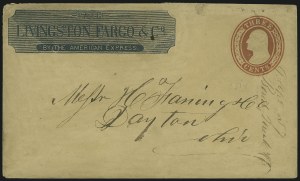 Sale 1011, Lot 1186, Western Express (Jones & Russell`s thru Pacific Express)