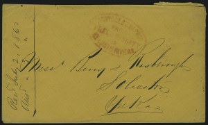 Sale 1011, Lot 1194, Western Express (Palmer thru Wells & Co.)