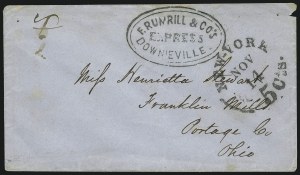 Sale 1011, Lot 1196, Western Express (Palmer thru Wells & Co.)
