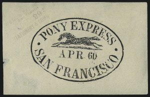 Sale 1011, Lot 1204, Western Express (Wells Fargo thru Whitney, groups)